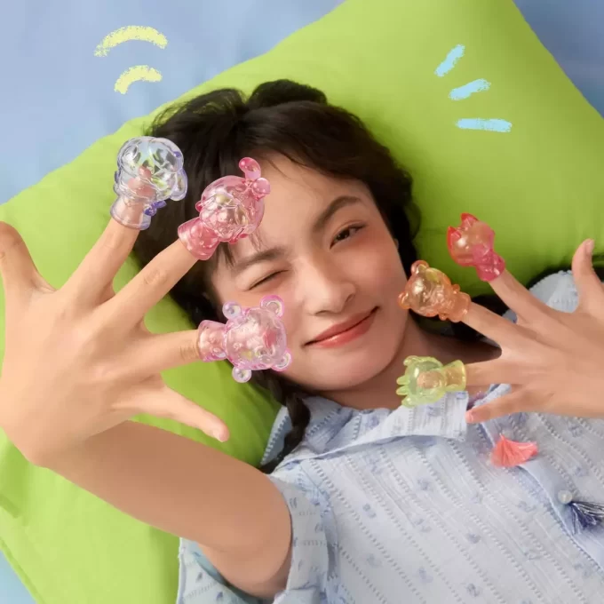 Cofanetto della serie di marionette da mano in pigiama POP BEAN
