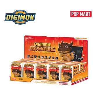 Confezione sigillata con magnete da frigorifero Digimon (10 scatole cieche)