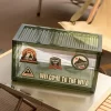 Contenitore espositivo assemblato POP MART (verde trasparente)