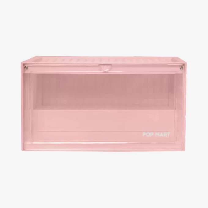 Contenitore espositivo luminoso POP MART (bianco, giallo e rosa)