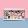 Contenitore espositivo luminoso POP MART (bianco, giallo e rosa)