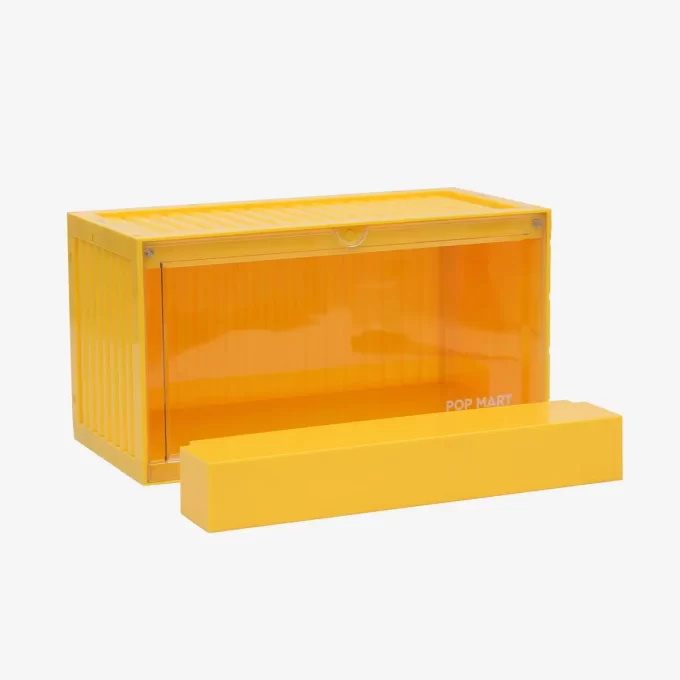 Contenitore espositivo luminoso POP MART (bianco, giallo e rosa)