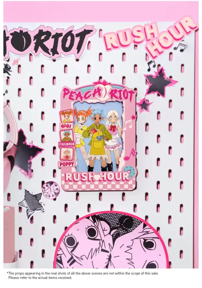 Cornice per foto della serie Peach Riot Rush Hour (6 pollici)