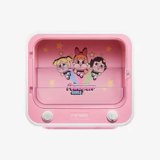 CRYBABY × Contenitore espositivo luminoso per set TV della serie Powerpuff Girls