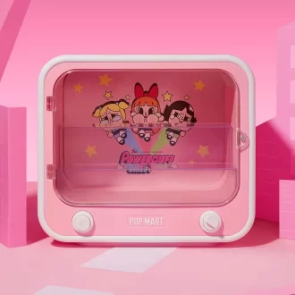 CRYBABY × Contenitore espositivo luminoso per set TV della serie Powerpuff Girls