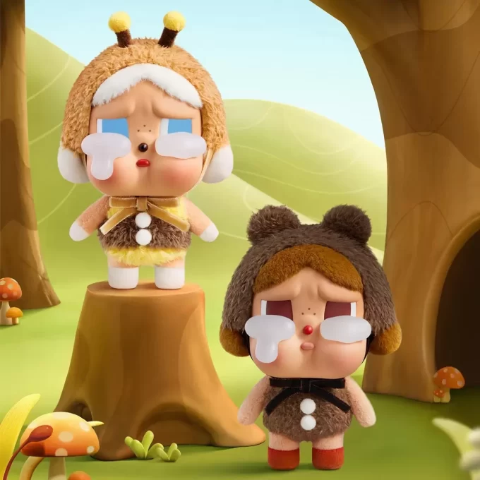 CRYBABY Crying Again Series – Confezione cieca di peluche con faccia in vinile