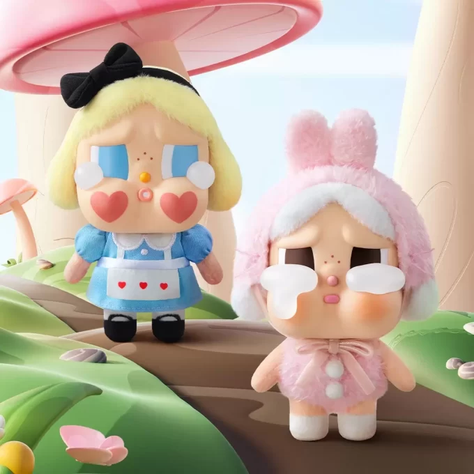 CRYBABY Crying Again Series – Confezione cieca di peluche con faccia in vinile