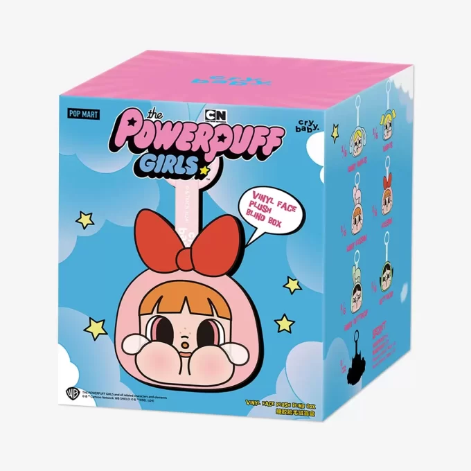 CRYBABY × Powerpuff Girls Series – Confezione cieca di peluche in vinile CRYBABY × Powerpuff Girls Series – Confezione cieca di peluche in vinile