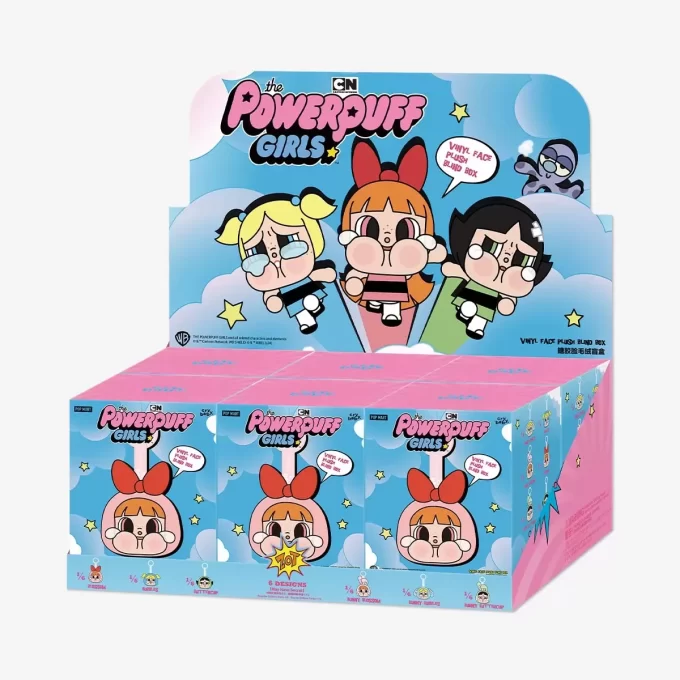 CRYBABY × Powerpuff Girls Series – Confezione cieca di peluche in vinile CRYBABY × Powerpuff Girls Series – Confezione cieca di peluche in vinile