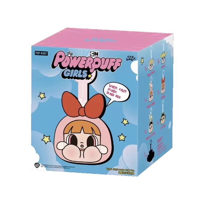CRYBABY × Powerpuff Girls Series – Confezione cieca di peluche in vinile CRYBABY × Powerpuff Girls Series – Confezione cieca di peluche in vinile