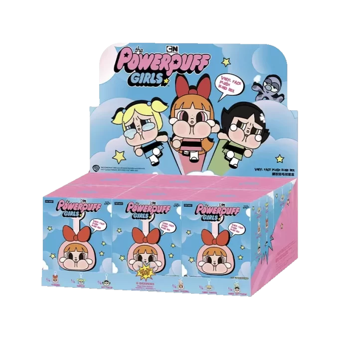 CRYBABY × Powerpuff Girls Series – Confezione cieca di peluche in vinile CRYBABY × Powerpuff Girls Series – Confezione cieca di peluche in vinile