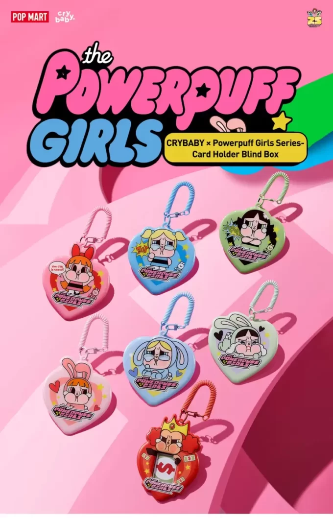 CRYBABY× Powerpuff Girls Series – Porta carte Blind Box