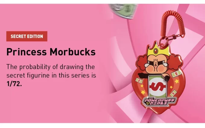 CRYBABY× Powerpuff Girls Series – Porta carte Blind Box