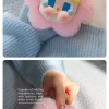 CRYBABY Sad Club Series – Borsa per auricolari in peluche di silicone