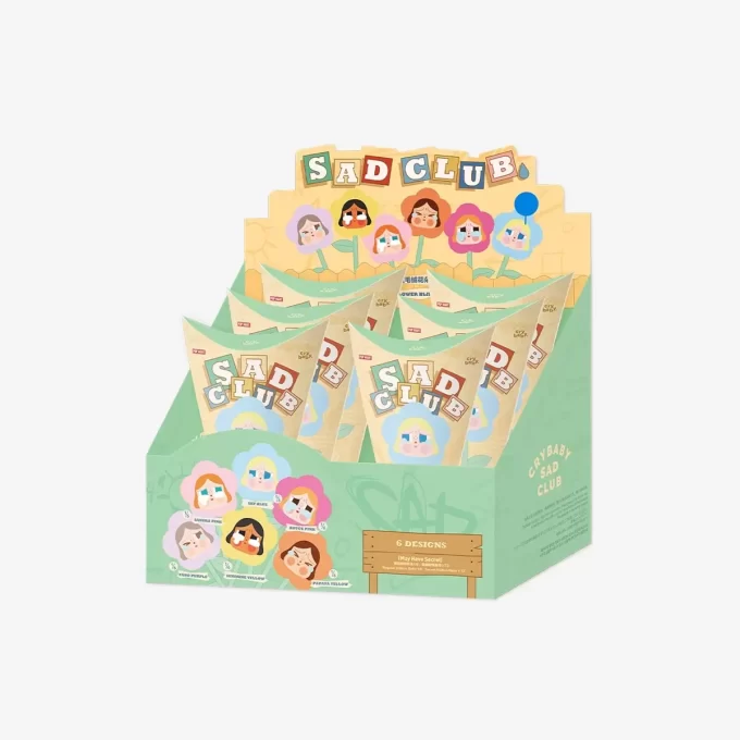 CRYBABY Sad Club Series – Scatola cieca con fiori di peluche
