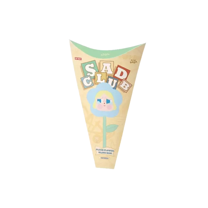 CRYBABY Sad Club Series – Scatola cieca con fiori di peluche
