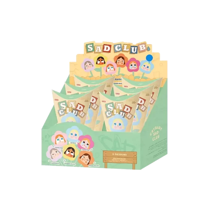 CRYBABY Sad Club Series – Scatola cieca con fiori di peluche