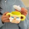 CRYBABY Sad Club Series – Tazza in ceramica (dorata)