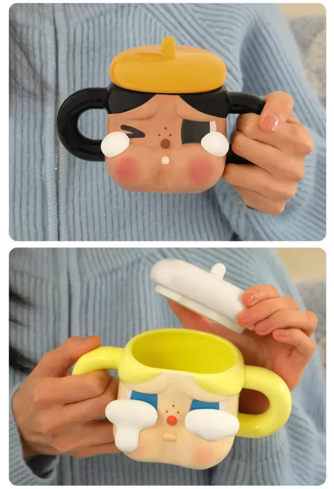 CRYBABY Sad Club Series – Tazza in ceramica (dorata)