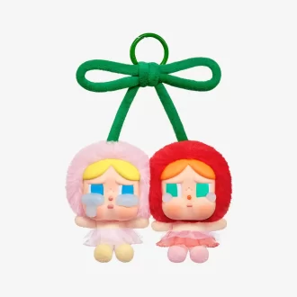 CRYBABY Serie Crying For Love – Biglietto di peluche in vinile da appendere (Ti amo molto, Cherry)