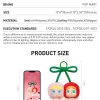 CRYBABY Serie Crying For Love – Biglietto di peluche in vinile da appendere (Ti amo molto, Cherry)