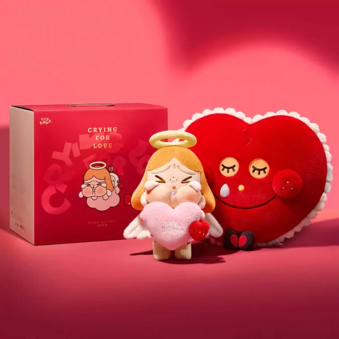 CRYBABY Serie Crying For Love – Confezione regalo in peluche CRYBABY Serie Crying For Love – Confezione regalo in peluche