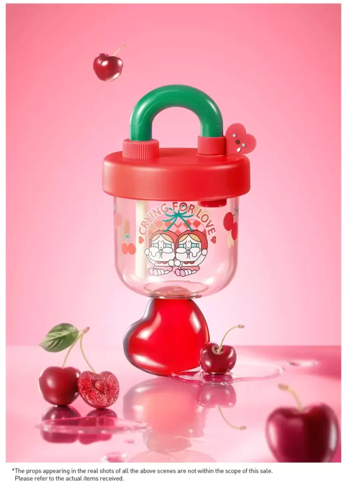 CRYBABY Serie Crying For Love – Tazza con cannuccia CRYBABY Serie Crying For Love – Tazza con cannuccia