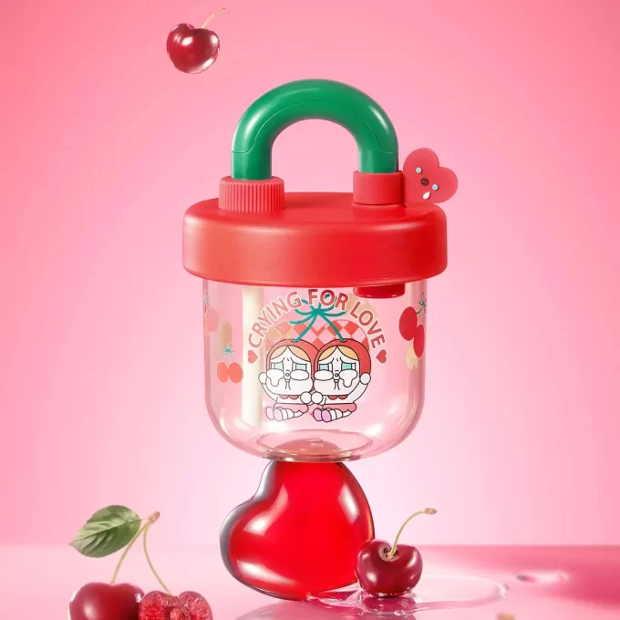 CRYBABY Serie Crying For Love – Tazza con cannuccia CRYBABY Serie Crying For Love – Tazza con cannuccia