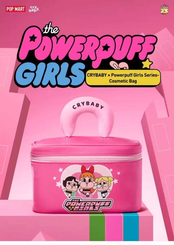 CRYBABY × Serie Powerpuff Girls – Borsa per cosmetici
