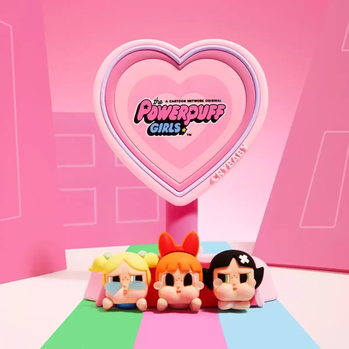 CRYBABY × Serie Powerpuff Girls – Supporto per cellulare CRYBABY × Serie Powerpuff Girls – Supporto per cellulare