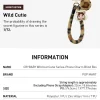 CRYBABY Wild But Cutie Series – Scatola cieca con ciondolo per telefono CRYBABY Wild But Cutie Series – Scatola cieca con ciondolo per telefono