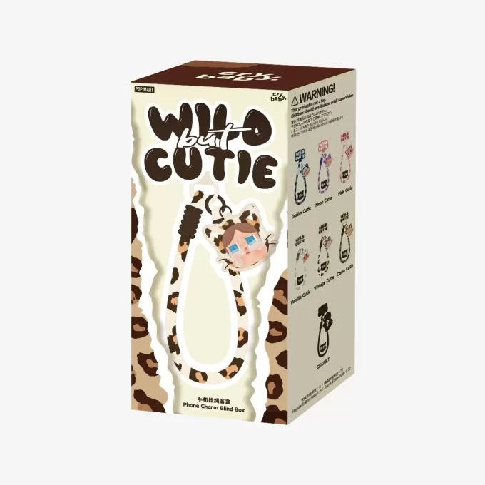 CRYBABY Wild But Cutie Series – Scatola cieca con ciondolo per telefono CRYBABY Wild But Cutie Series – Scatola cieca con ciondolo per telefono