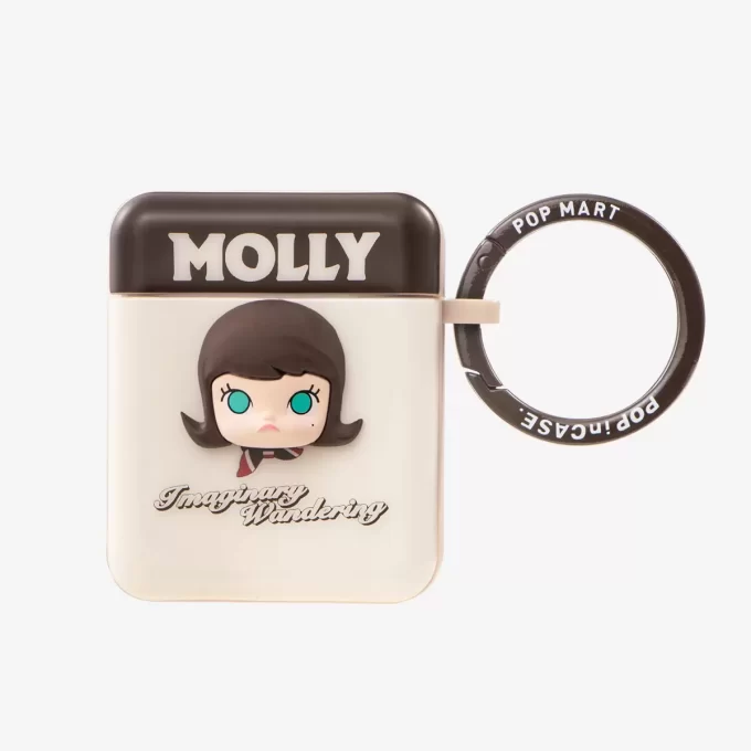 Custodia per AirPods della serie Imaginary Wandering di MOLLY (1a o 2a generazione)