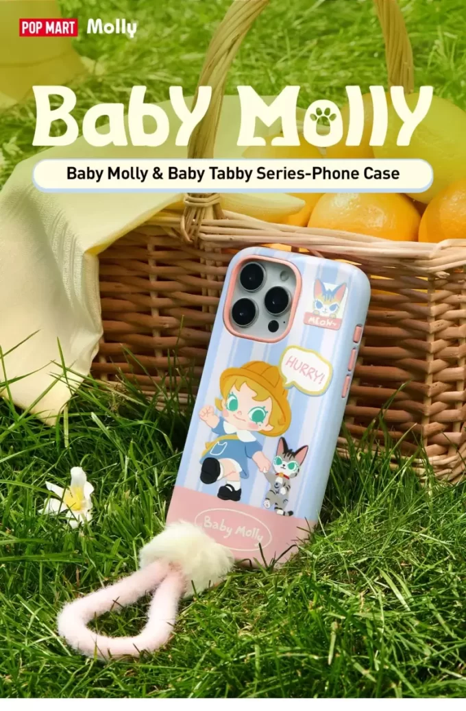 Custodia per telefono Baby Molly & Baby Tabby Series