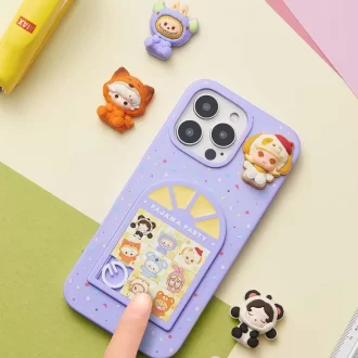 Custodia per telefono con foro scorrevole per pigiama party POP BEAN