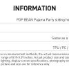 Custodia per telefono con foro scorrevole per pigiama party POP BEAN
