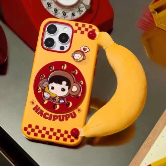 Custodia per telefono serie HACIPUPU Rolling Time Machine