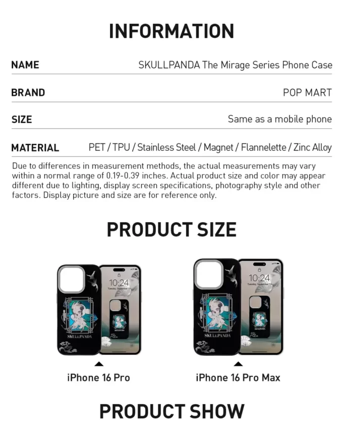 Custodia per telefono SKULLPANDA The Mirage Series