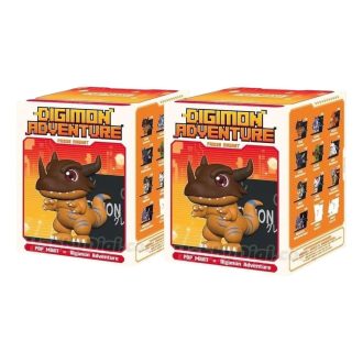Custodia sigillata con magnete da frigorifero Digimon (2 scatole cieche)