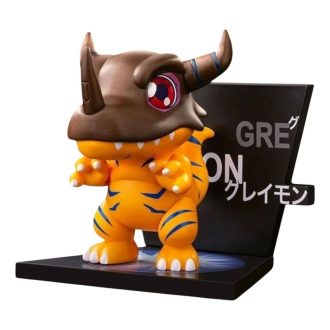 Custodia sigillata con magnete da frigorifero Digimon “Greymon”