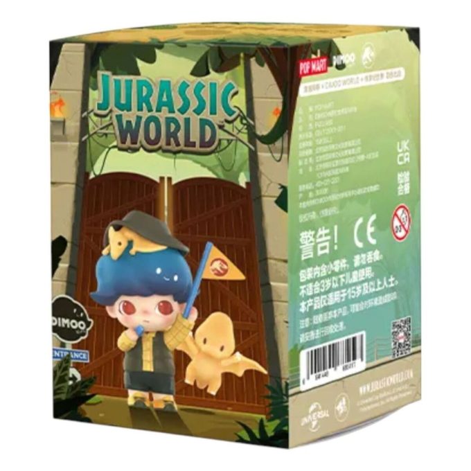 Dimoo Jurassic World Figures Confezione sigillata (1 scatola cieca)