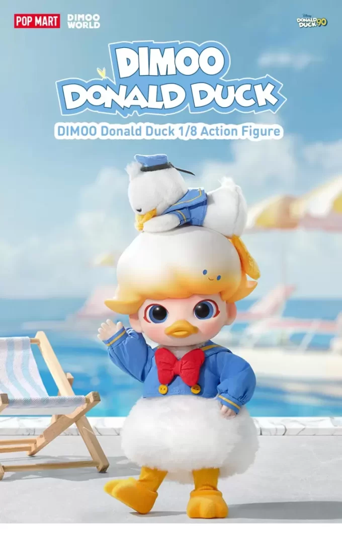 DIMOO Paperino 1/8 Action Figure