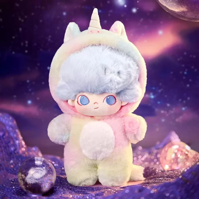 DIMOO: Serie No One’s Gonna Sleep Tonight – Bambola di cotone da 20 cm (unicorno)