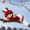 DIMOO Stories In The Cup Series – Bambola di cotone a forma di animale di buon auspicio