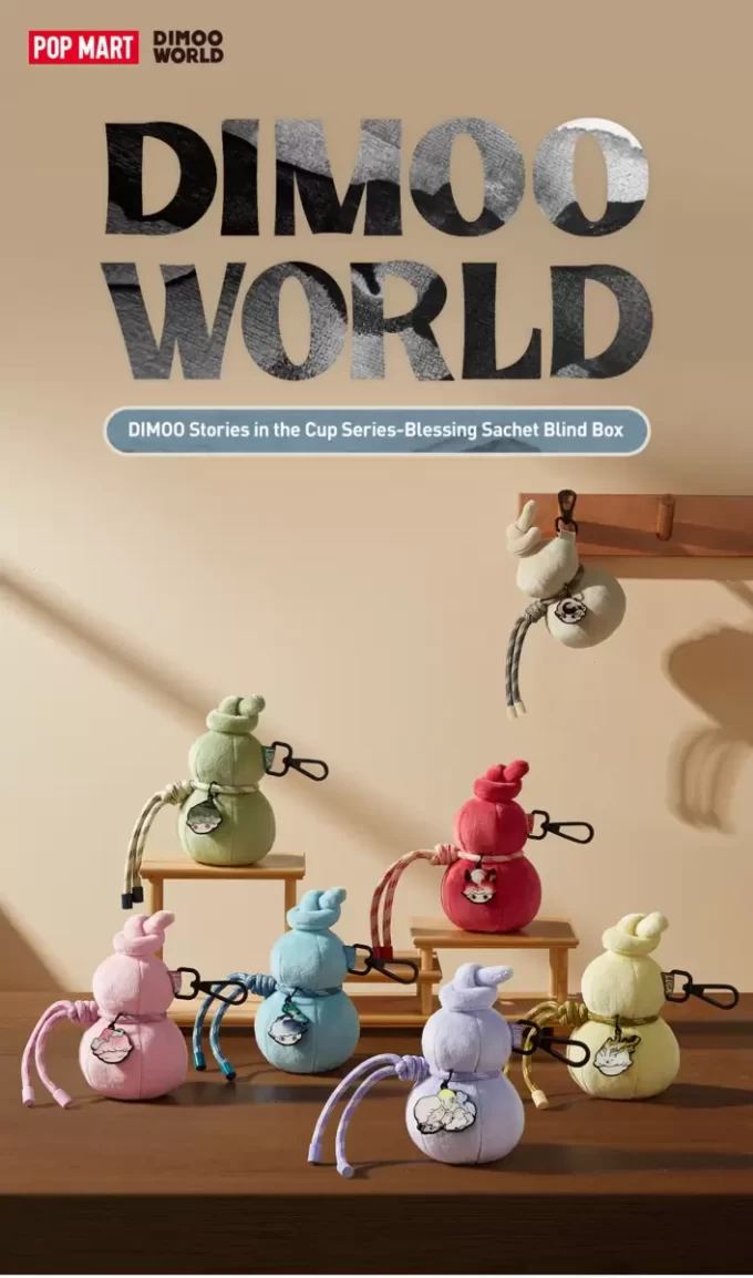 DIMOO Stories In The Cup Series – Scatola cieca di bustine della benedizione