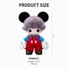 DIMOO WORLD × DISNEY Series-Borsa in peluche in vinile di Topolino