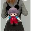 DIMOO WORLD × DISNEY Series-Borsa in peluche in vinile di Topolino