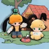 DIMOO WORLD × DISNEY Series – Portachiavi in  peluche in vinile, confezione cieca