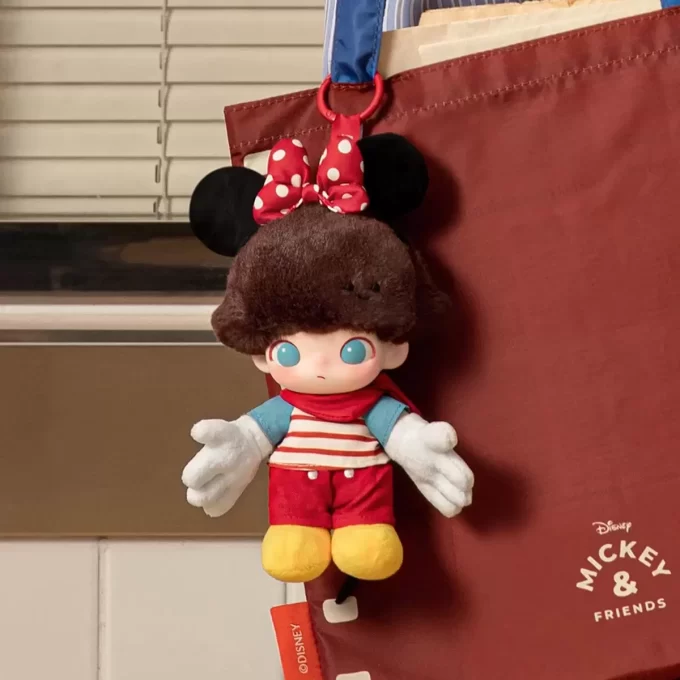 DIMOO WORLD × DISNEY Series – Portachiavi in  peluche in vinile, confezione cieca