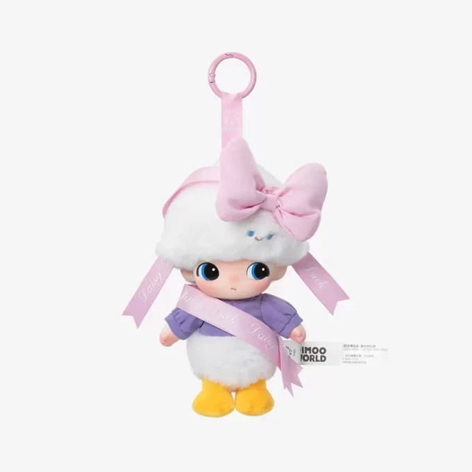 DIMOO WORLD × DISNEY Series – Portachiavi in  peluche in vinile, confezione cieca